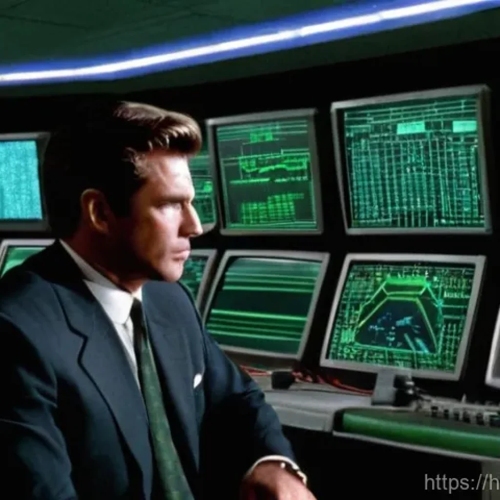 닌텐도64 최고의 액션 게임들 - **Prompt 1: GoldenEye Agent in a Retro Tech Room** "A highly detailed, realistic image of a male...